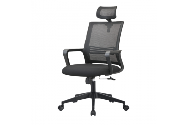 Fotel biurowy K22 ERGOFLEX CZARNY